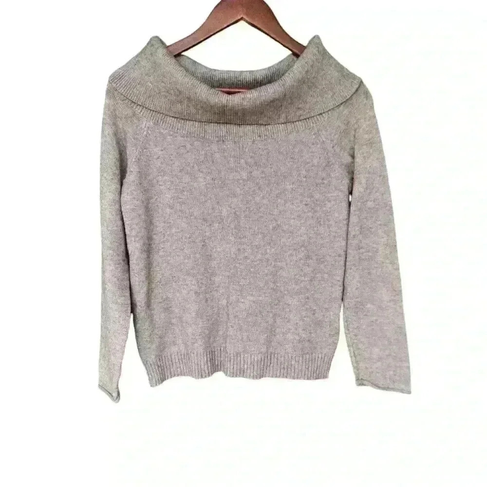 Anthropologie Slouchy Off Shoulder/Cowl Neck Sweater